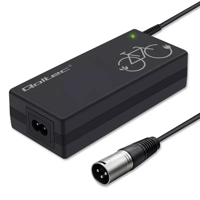Oplader voor e-bike 36V 42V 2A 3P XLR 18mm
