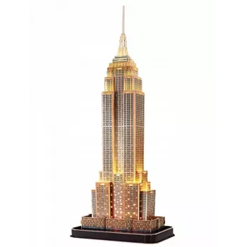Empire State Building - lichtgevende 3D-puzzel met 37 stukjes