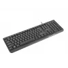 NATEC toetsenbord TROUT SLIM USB, US-layout, zwart