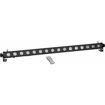 LED-bar EUROLITE PIX-16 QCL RGBW, 16×4W-lampen, QCL-LED's, DMX-bestuurbaar