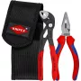 Mini-tangenset, in Tool Belt Pouch, tangenset rood/zwart, 2-delig
