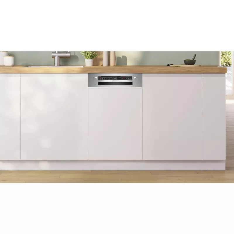 Vaatwasser Bosch Serie 2 SPI2HKS42E halfingebouwd slimline 45 cm, 10 couverts, 5 programma's, klasse E