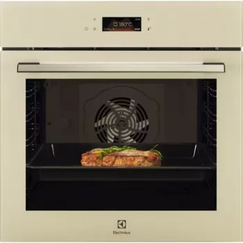 Inbouwoven Electrolux LOE8F38S — 72 L, pyrolytische reiniging, TFT-display, hetelucht, grill, wit