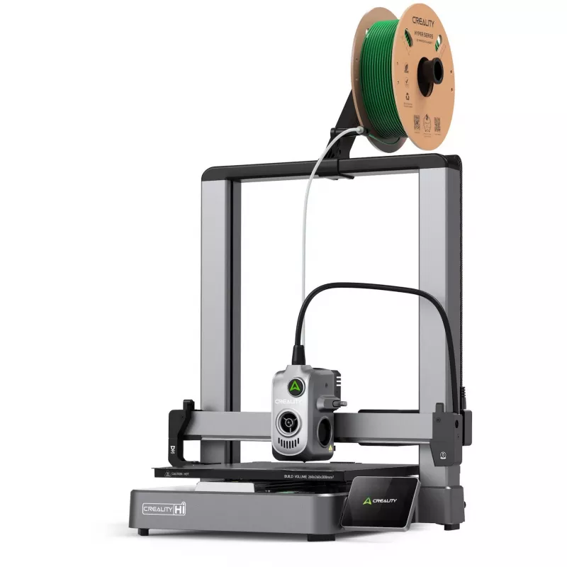 Creality Hi 1001010510 3D-printer, direct extruder, automatische nivellering, zilver/zwart