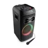 Partyluidspreker JVC XS-EP514B — stereo draagbare luidspreker, 150W RMS, Bluetooth 5.0, TWS, 4000mAh batterij, karaoke, FM, zwart