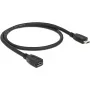 USB-kabel Micro-USB B DeLOCK 83567 0,5 m