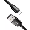 BASEUS Colorfone CAMLT-BSY01 USB-kabel 1,2 m USB A 3 x USB C zwart, rood, blauw