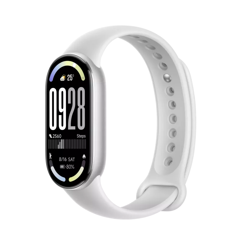 Smartwatch Xiaomi SmartBand 10 zilver AMOLED BT