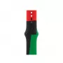 Band Apple 40mm zwart Unity Sport Band M/L zwart groen rood