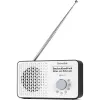 TechniSat VIOLA 200 DAB+ digitale radiowekker, wit/zwart