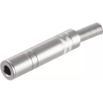 Audio-adapter ShiverPeaks jackkoppeling mono 6,3 mm metaal 50800