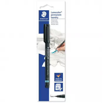 Permanentmarker Staedtler Lumocolor zwart 0,6 mm
