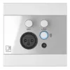 AUDAC WP225/W Audioconverter Staal, Wit