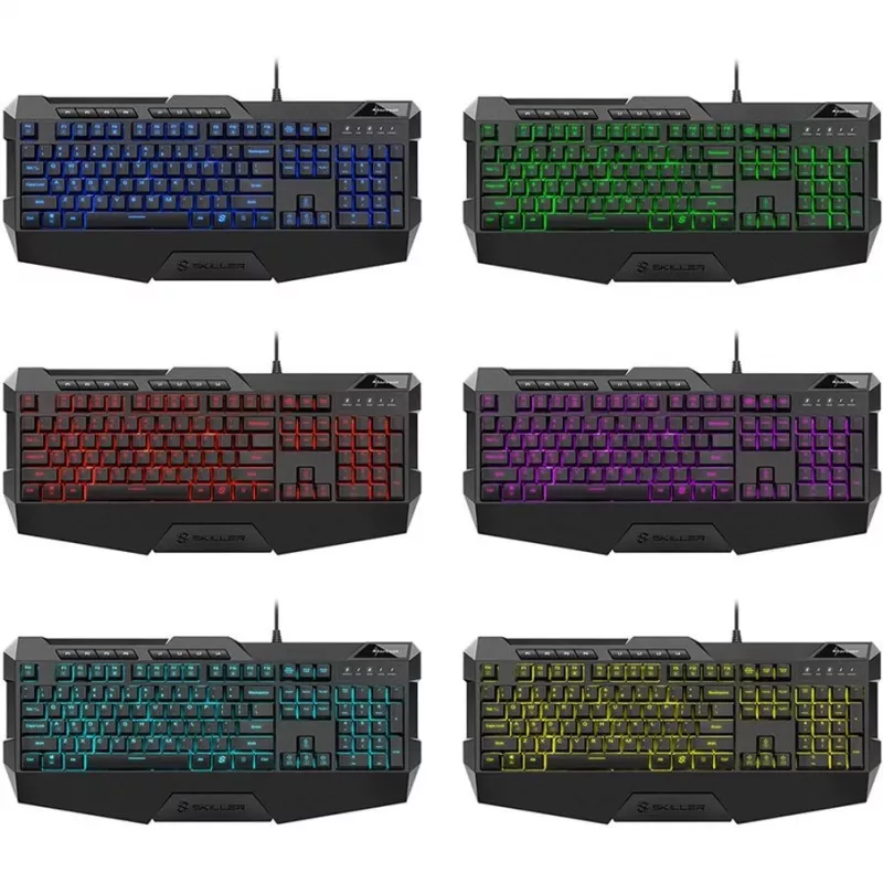 Sharkoon SKILLER SGK4 toetsenbord gaming USB QWERTZ Duits zwart