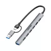 Unitek H1209AGY01 USB-A 5Gbps 7-in-1-USB-hub