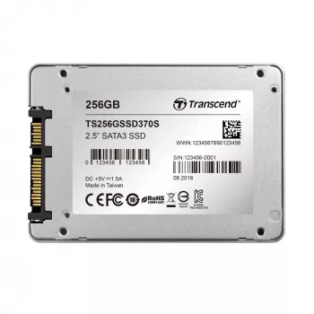 Transcend SSD 256 GB 2,5 inch SATA3 TS256GSSD370S