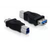 USB-adapter DeLOCK USB 3.0-B M naar USB 3.0-A FM 65179