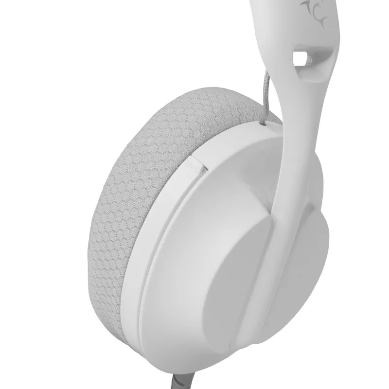 Hoofdtelefoon White Shark GH-2440 Parrot wit/grijs