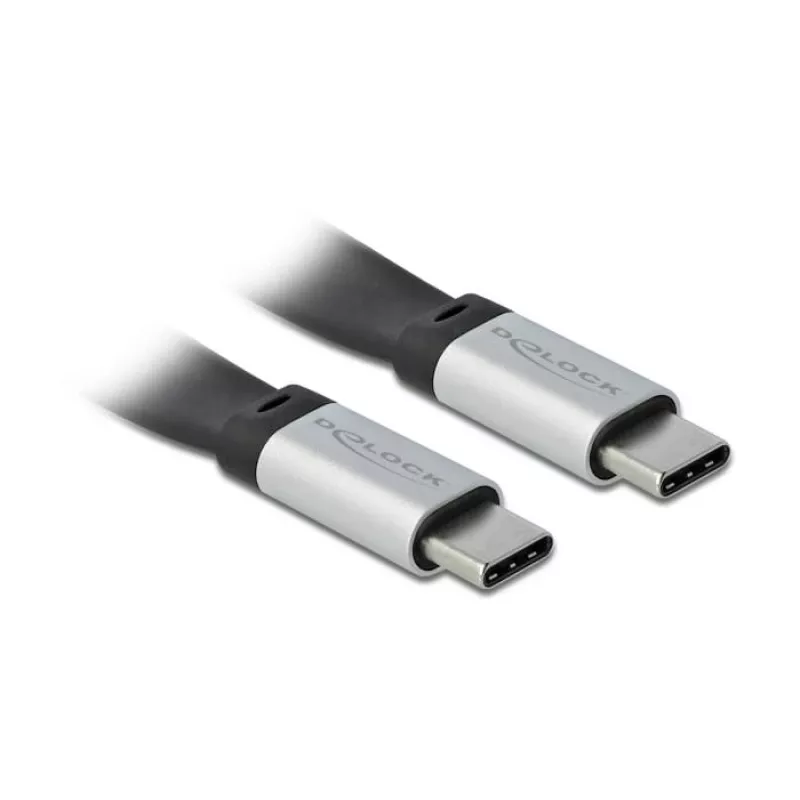 USB-kabel DeLOCK 85926 USB 3.2 Gen 2 0,22 m USB C zwart zilver