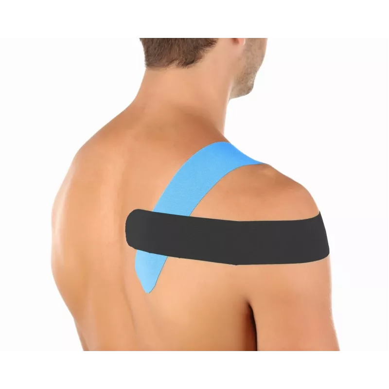Kinesiologietape, blauw