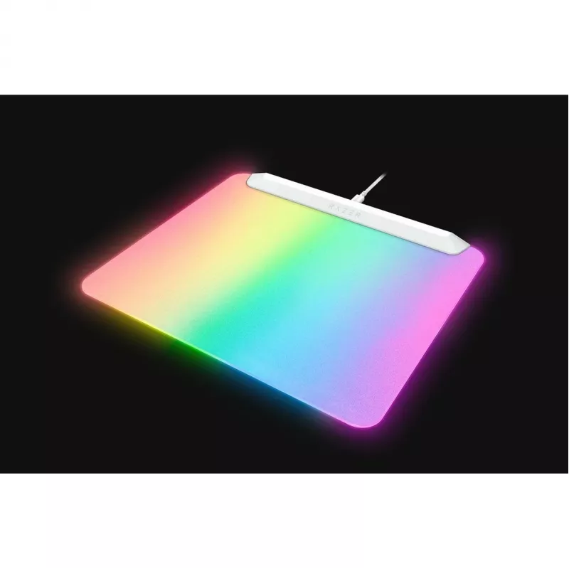 Razer Firefly V2 Pro - muismat - volledig verlicht RGB, gaming - wit (RZ02-04920200-R3M1)