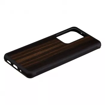Telefoonhoes man and wood Galaxy S20 Ultra ebbenhout zwart — beschermende smartphonehoes