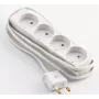 Microconnect GRUELU4H015 verlengsnoer 1,5 m 4 AC-uitgangen binnen wit