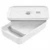 Lunchcontainer ZWILLING FRESH & SAVE 1 l, kunststof met siliconenafdichting, grijs/wit