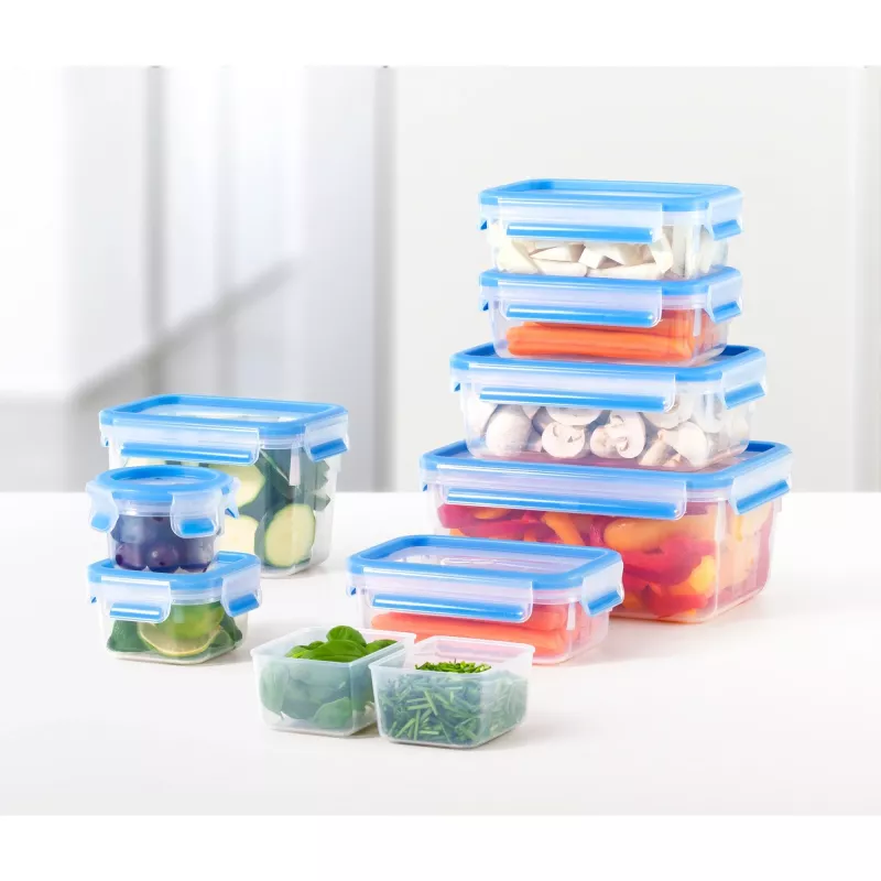 EMSA 508537 levensmiddelenbewaarcontainer rechthoekig box 1,75 L blauw, transparant 1 stuk