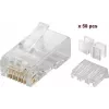 Microconnect KON505-50 kabelverbinder RJ45 transparant