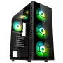 Kolink Observatory HF Plus Glass ARGB midi-tower - zwart