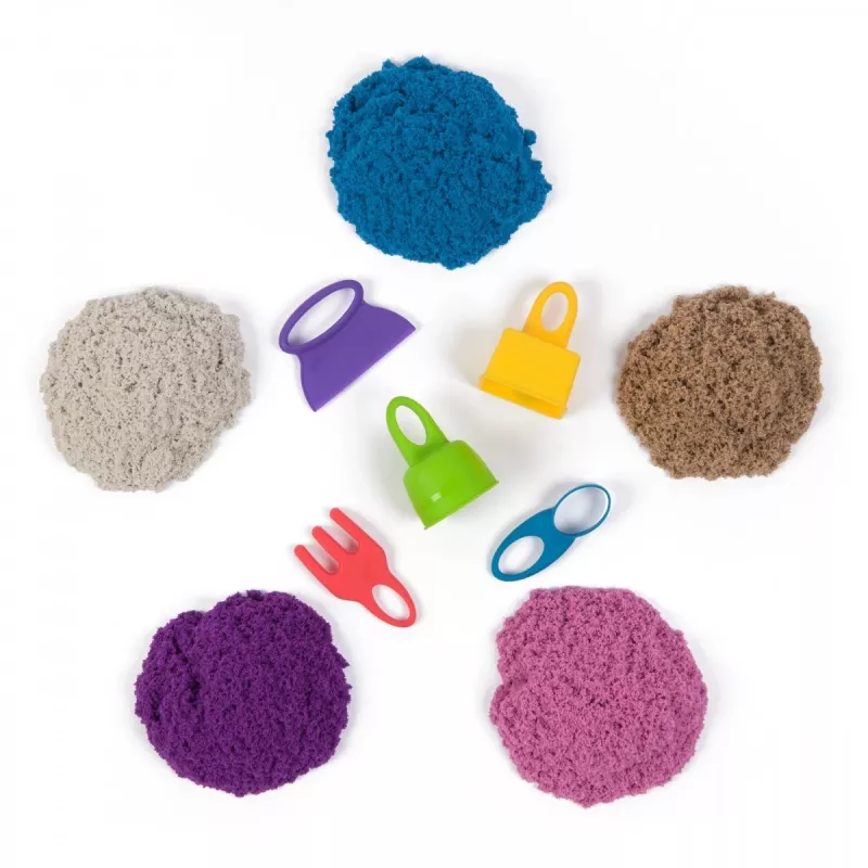 Kinetic Sand Castle Case - limoengroen