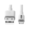 Eaton Tripp Lite Series USB-A naar Lightning sync-/laadkabel (M/M) - MFi-gecertificeerd, wit, 6 ft. (1,8 m) - data-/netkabel - USB mannelijk naar Lightning