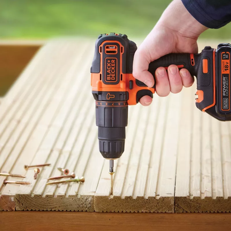 Accu-slagboormachine BLACK+DECKER BCKSB04