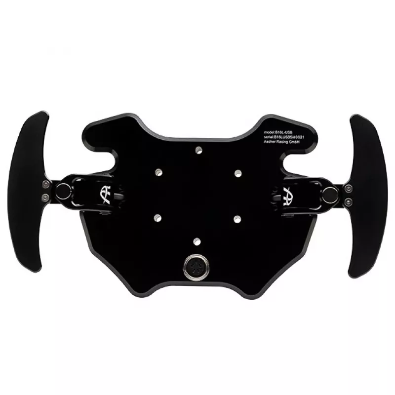 Button-plaat Ascher Racing B16L-USB voor racesimulators, 12 ingangen, USB, hoge compatibiliteit