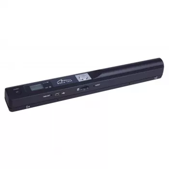 Pen-scanner MEDIA-TECH MT4090, zwart, LED-indicatie, USB 2.0, MicroSD, AAA-batterij
