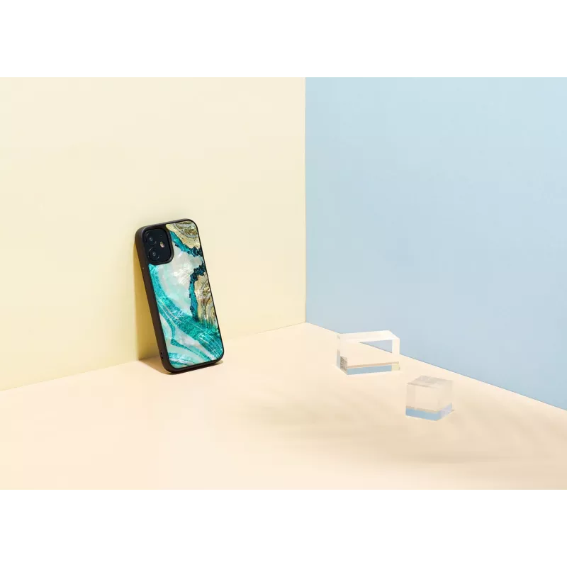 iKins hoesje voor Apple iPhone 12 mini — aqua agate
