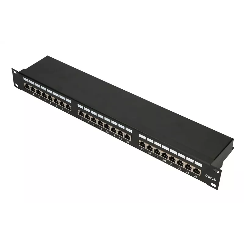 Extralink CAT6 STP V2 | patchpanel | 24 poorten