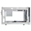 SilverStone SUGO SG13 - desktop - Mini-DTX - zonder voeding (AT / PS/2) - zwart, wit - USB/audio (SST-SG13WB-Q)