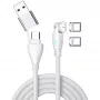 USB-kabel 4smarts 541236 USB 2.0 1,8 m USB-C wit