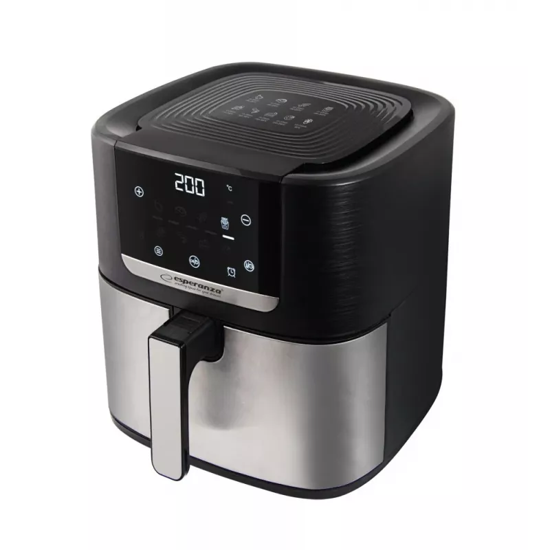 Esperanza EKA004 Pollo Fritto vetvrije friteuse, 8 L, 1700 W, inox