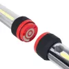 MCE230 Cob LED Xxl 2X werkplaatslamp met magneet en haak, dual-modi, 1200 lumen max. - Maclean