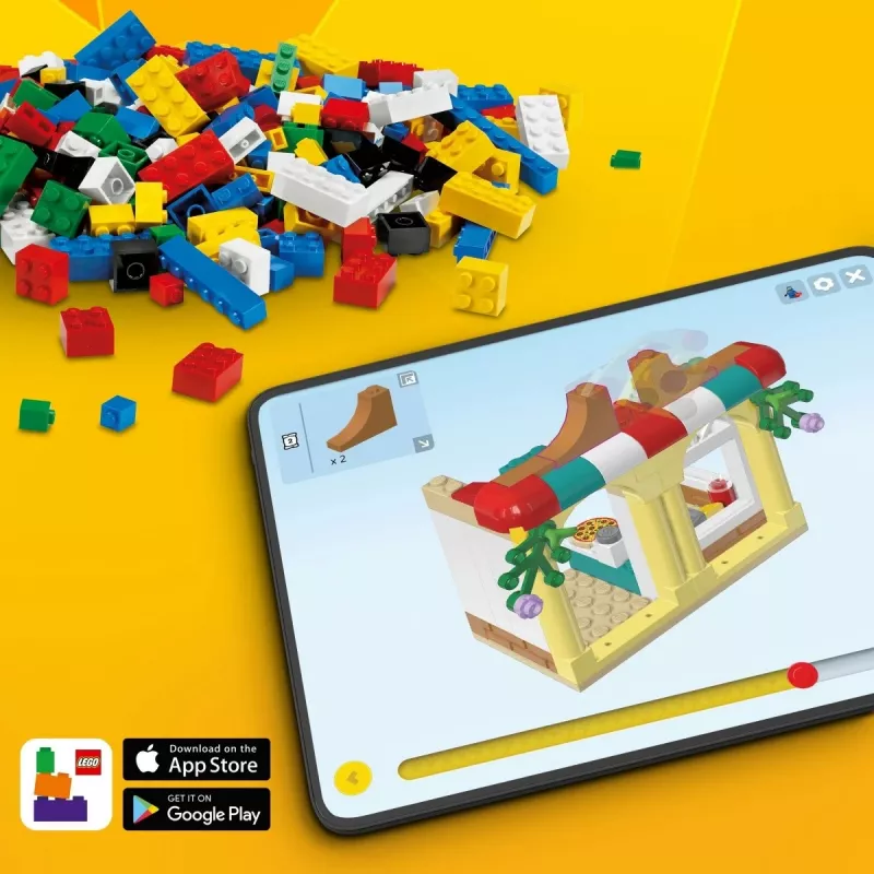 LEGO bouwset exotische papegaai 31136 — Creator displaymodel, 253 onderdelen, 220×120×110 mm