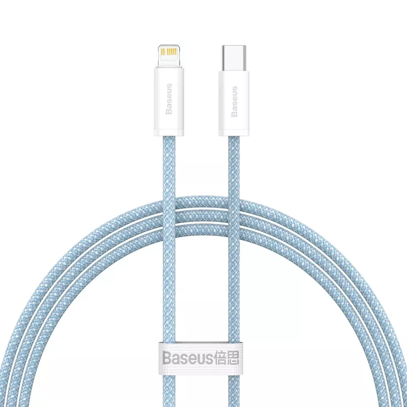 USB-C-kabel voor Lightning Baseus Dynamic Series, 20W, 1m (blauw)