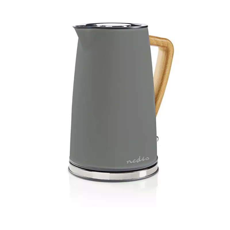 Elektrische waterkoker Nedis KAWK510EGY 1,7 l 2200 W grijs