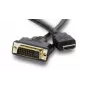 AG Neovo CB-01 1,8 m HDMI DVI-D zwart