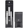 Manicure-pedicure cadeauset ZWILLING 97119-004-0 zwart RVS 4-delig