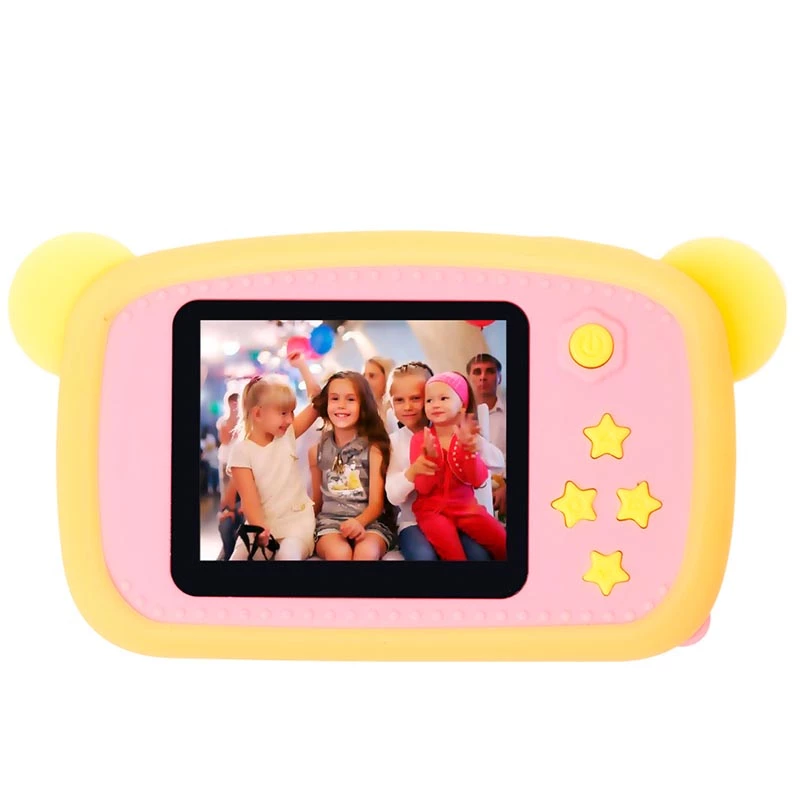 Kinderdigitale camera Extralink H25 oranje 1080P 30fps 2,0 inch scherm
