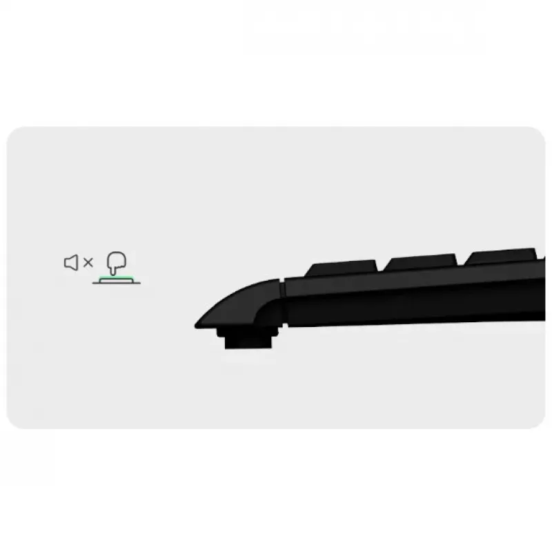 KeySonic KSK-5011ELC (DE) toetsenbord thuis USB QWERTZ Duits zwart