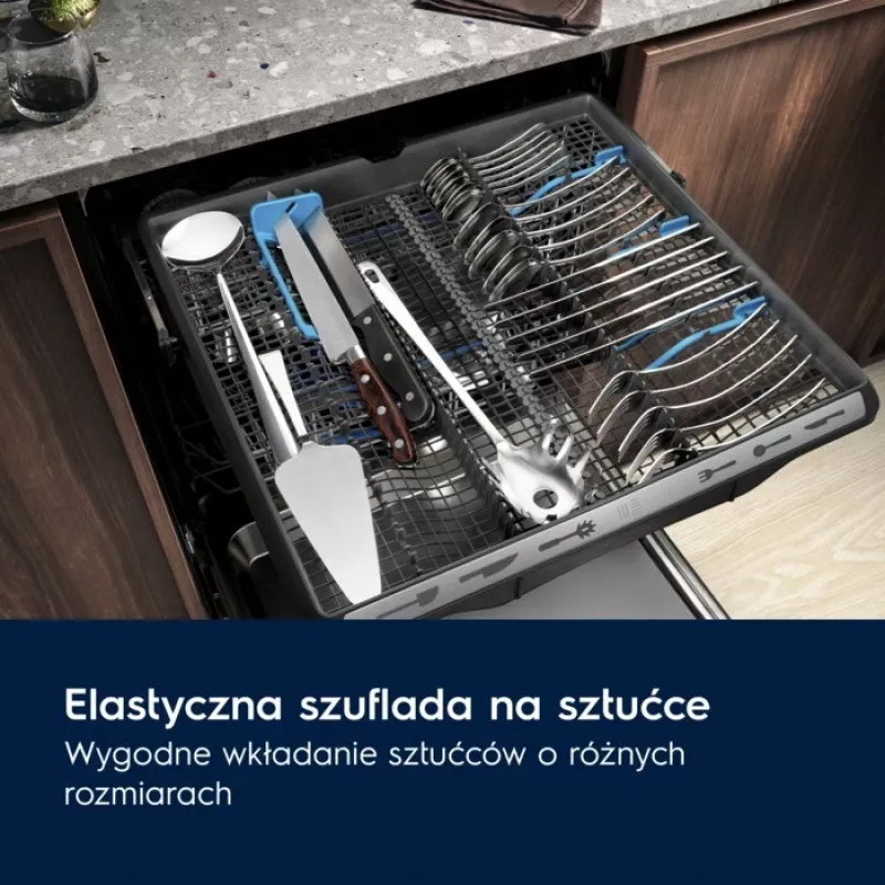 Inbouwvaatwasser Electrolux EEM43201L, smal 45 cm, 10 couverts, 46 dB, inverter